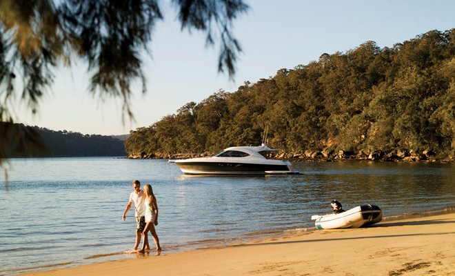 The 5000 Sport Yacht is the perfect escape from the everyday © Stephen Milne